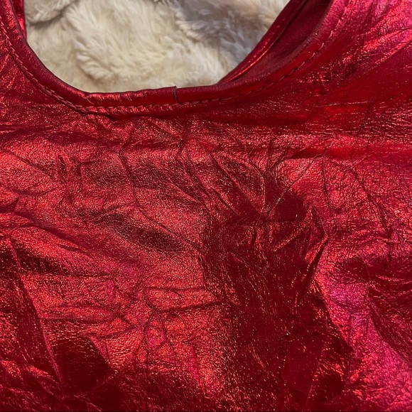 Red Metallic Bag - Picture 6 of 10
